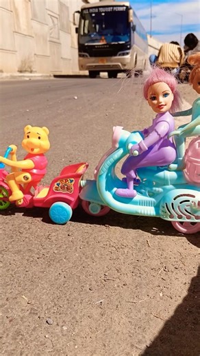 New Rc Scooty Girl And Monkey Scooter Unboxing And Testing Short 🔥