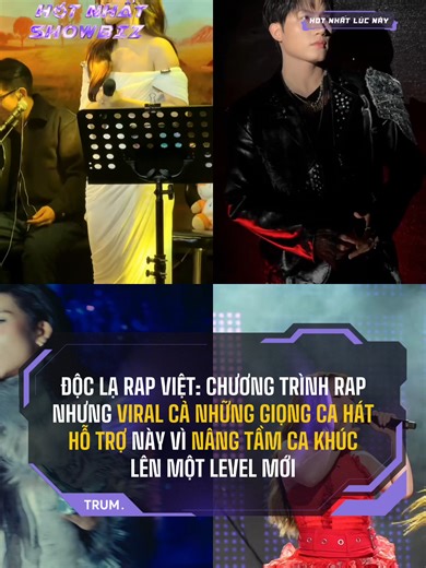 Vừa nghe nhạc vừa nghe rap nó bánh cuốn 😘 #hotnhatshowbiz #anhtu #myratran #thuychi #umie