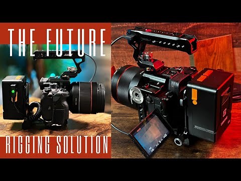 Smallrig V-mount plate with Arca-Swiss quick release