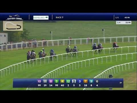 Turf Star wins race seven on August 28, 2025 at Kentucky Downs