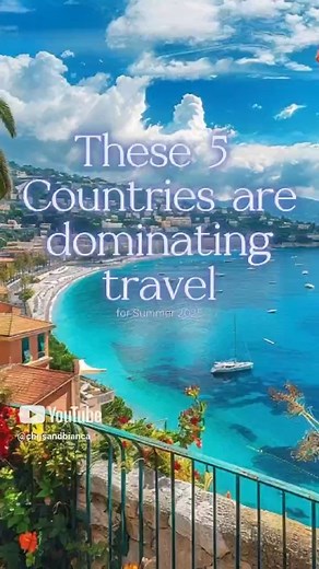 🌍✈️ Looking for your next epic summer escape? These 5 countries are exploding in popularity for 2025—and once you see them, you’ll understand why. From ancient wonders to modern marvels, this list is a pure source of travel inspiration. Whether you're craving Mediterranean vibes, futuristic cities, or rich cultural gems, this Short is your summer travel cheat sheet. 💬 Which destination is your dream trip? Tell us in the comments! 🎯 Featured Countries: 🇬🇷 Greece — Islands, beaches, mythology