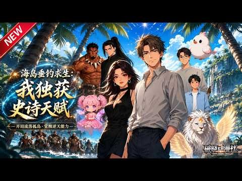MULTISUB📢新番上线《海岛垂钓求生，我独获史诗天赋》第1~63集丨穿越荒岛解锁暴击异能，打造火龙岛，探秘先民击溃邪神污染！#最新漫剧 #破晓动漫社