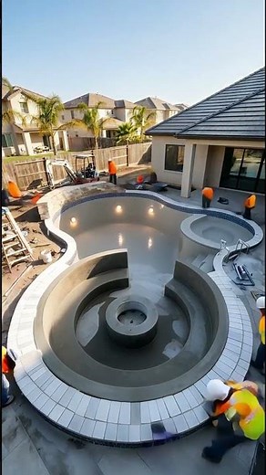 From Empty Backyard to the Ultimate Luxury Pool Paradise 🏝️🔥