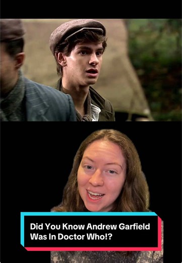 Did you know Andrew Garfield was in Doctor Who!? #andrewgarfield #doctorwho