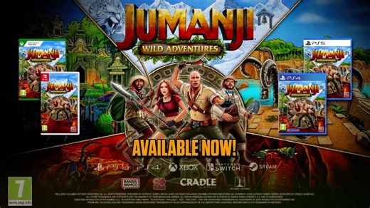 Jumanji Wild Adventures Official Launch Trailer