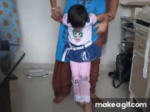 scissoring gait on Make a GIF