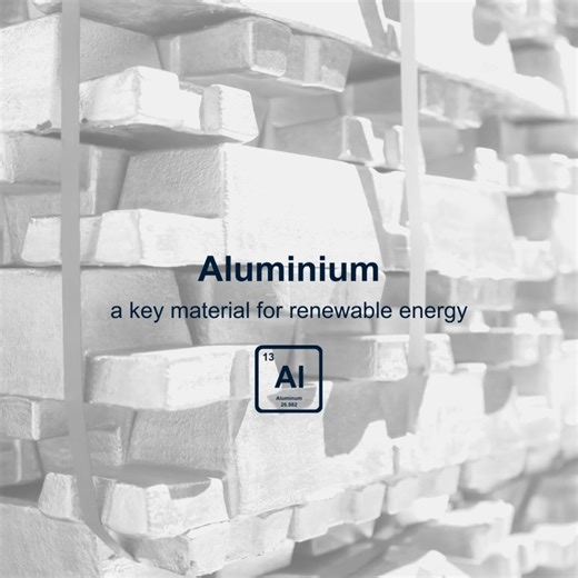 As the world moves towards a renewable future, #aluminum will help lead the way. #DidYouKnow the lightweight and durable material makes up 85% of the metal in a solar panel and is a main component in many other low-carbon technologies such as wind turbines, hydroelectric plants and electric vehicles. Find out about the breakthrough technologies our team in #Australia is working on to reach our company goal of producing aluminium with net zero carbon emissions by 2050. More at 👉 https://bit.ly/3