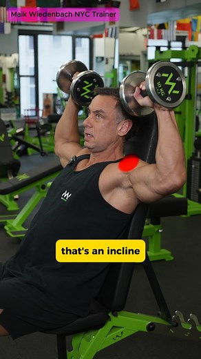 39K views · 409 reactions | Chest or shoulders? It all comes down to your angle. Lean back - chest press. Sit upright - shoulder press. Small adjustment, huge difference in muscle activation  #chestworkout #shoulderpress #fitnesstips #bodybuilding #gymform #strengthtraining #upperbodyworkout #fitnesstraining #musclefocus #gymmotivation#gymmotivation #mindmuscleconnection #maikwiedenbach #workouttips | Maik Wiedenbach | Facebook
