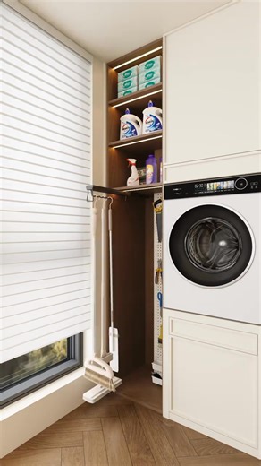 Raise Your Washing Machine & Unlock More Space ✨🧺🔧 | Decoration Courses