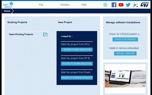 【特纳斯电子】[单片机毕业设计]STM32CubeMX 介绍、下载与安装