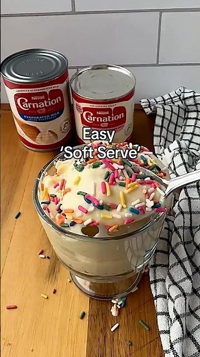 This frozen Carnation treat tastes like soft serve and uses pantry staples you already trust.