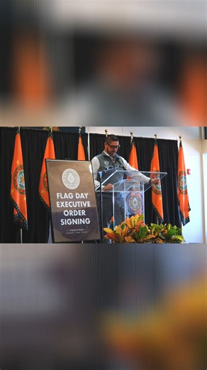 A historic moment for the Cherokee Nation! On Oct. 8, Principal Chief Chuck Hoskin Jr. signed an executive order declaring the date Cherokee Nation Flag Day. The idea, brought forward by Chief of Staff Corey Bunch and Tribal Council members, celebrates the power and pride behind a flag that’s recognized far and wide. “We should promote it more often than we do,” Bunch said. “You can recognize it from just about any place.” #CherokeeNation #FlagDay #IndigenousPride | Cherokee Phoenix