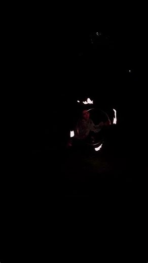 Fire Performance❤️‍🔥 Hula Hoop Unintentional ASMR🤯