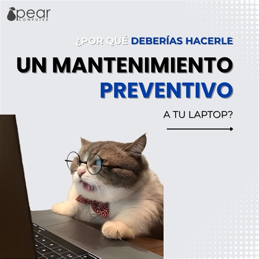 Pear Computer | El mantenimiento preventivo evita fallas, mejora el rendimiento y alarga la vida de tu equipo. No esperes a que se descomponga. 💻⚒️ ✉️... | Instagram