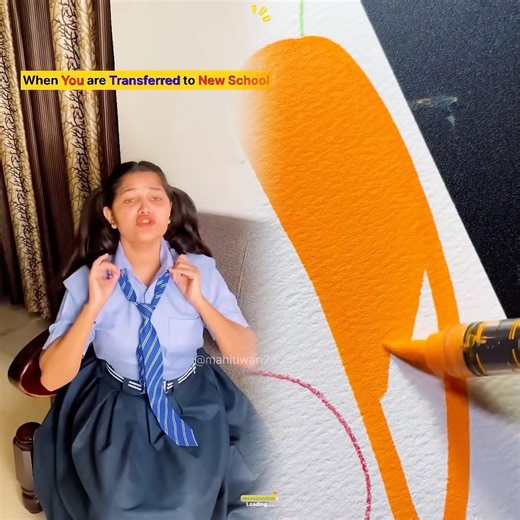 Transfer Papa ka hua School hmari badal gai 😰❤️ || Mahi Tiwari#schoollife#shorts#relatable