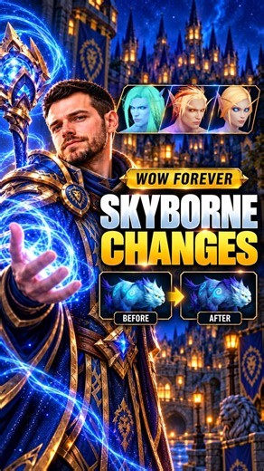 Blizzard is changing the Skyborne in WoW Forever #worldofwarcraft