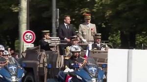 President Macron leads Bastille Day celebrations