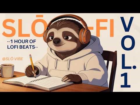 Slō-Fi · Vol. 01 · Rainy Desk Study 🦥 | Lo-fi beats for deep focus | Slō Vibe