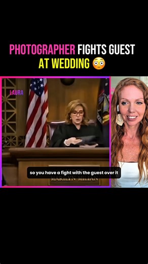 Photographer Fights Guest at Wedding 😳 When the wedding photographer confronts a guest five times in one night, you already know it’s about to go off the rails 😬📸 #weddingdrama #courtshow #photographerfail #weddingphotography #weddingphotos #weddingdaychaos #dramacourt #viralreel #storytime #relationshipdrama #realitytv #trendingnow #lawsuitdrama #courtroommoments #weddingfails #weddingphotographer #wedding #weddingphotography #realreactions #bride #groom | Laura M