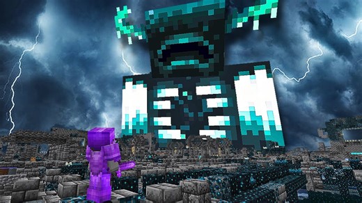 Minecraft, but the Deep Dark is infinite and terrifying