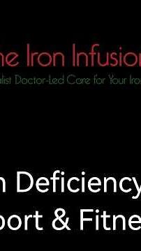 Iron Deficiency in Sport and Fitness