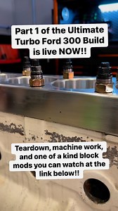 ITS TIME!! Hit the link below to watch Part 1 of our Ultimate Turbo Ford 300 Build Trilogy. This is where we lay the stage for big power by tearing down our 300, machining the engine, and doing some SERIOUS, unconventional mods to make large horsepower!! Go watch it now at the link! https://youtu.be/16kZAUoEq5k?si=4RdvzpL-JqMQ-7Rb #enginepower #enginepowertv #engine #engines #ford #fordpower #turbocharged #turbo #enginebuilding #enginebuild #enginebuilds #boosted #boostedcars #inlinesix #fordsof