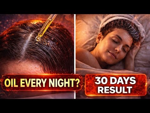 Sleeping With Hair Oil Every Night — What Happens in 30 Days?