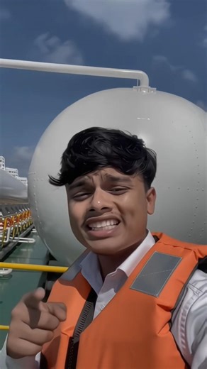 LPG Gas leke India araha hu Tension mat lo 🇮🇳⛽ #ahmedblog01 #LPGGas #IndiaVlog #ShipVlPVLOG