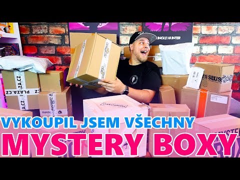 VYKOUPIL JSEM VŠECHNY MYSTERY BOXY V ČESKU