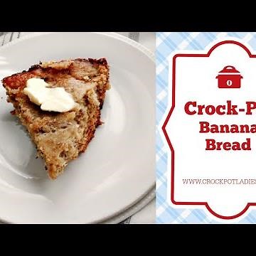 Crock-Pot Banana Bread Recipe