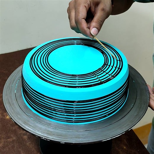 26K views · 1K reactions | How To Make Counter Model Cake Chocolate jelly Cake Design | Top Cake Master | Facebook