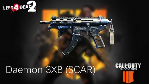 求生之路2mod BO4 Daemon 3XB "守护神" (全冲锋枪，Scar)