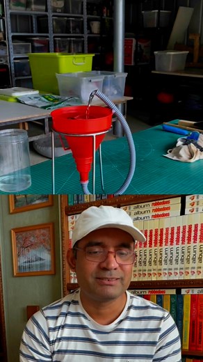 The nonstop water flow using funnel #reels #water #attraction #show | SmartWorld