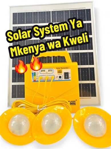 Illuminate Your Home with the 20W Home Solar Kit