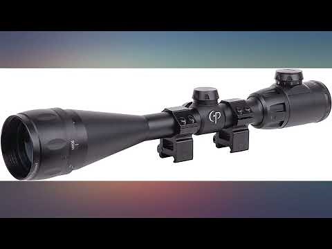 CenterPoint Optics LR620AORG2 Red//Green 6-20x50mm Illuminated, Adjustable review