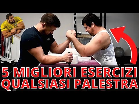 Braccio Di Ferro 5 Migliori Esercizi - Puoi Farli In Ogni Palestra!