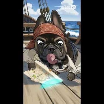 Bully D. Jelly Devil Treat Quest – Epic Fail Parody! 😂🏴‍☠️ #pawparodyai #frenchie