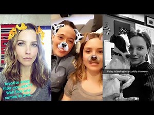 Sophia Bush with Chicago P.D cast on Snapchat | September 21 2016