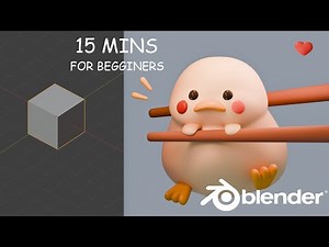 Create cute character in Blender 3d / Tutorial for begginers