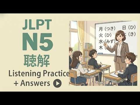 JLPT N5 Listening Practice Test With Answer 2026 (Choukai)