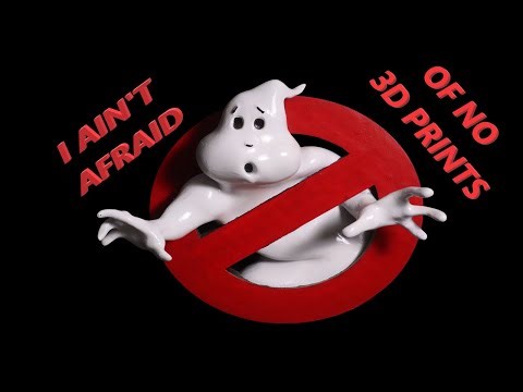 Ecto-1 Approved: Crafting a 3D Printed Ghostbusters Emblem