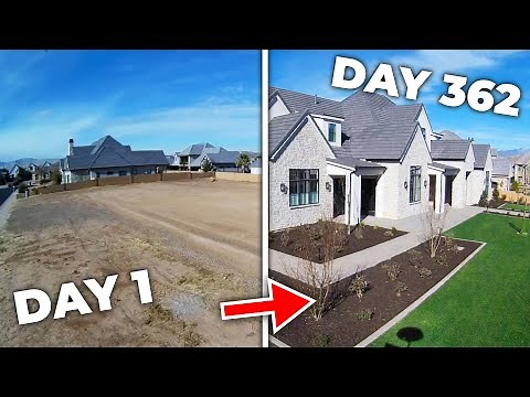 BUILDING A CUSTOM HOME FROM THE GROUND UP! (One Year Timelapse)