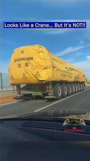 Chinese ICBMs on Public Roads — Disguised as Civilian Crane!!