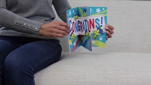 Watch Hallmark Peanuts Pop Up Graduation Card ﹙Snoopy and Woodstock, Big Congratulations﹚ on Amazon Live
