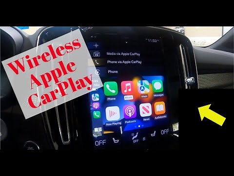 Wireless Apple CarPlay 2019 2020 2021 Volvo XC40 iOS 15 CarlinKit 3.0 Convert Wired to Wireless