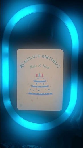 Custom Birthday Photo Booth Screen | The Shutter Soirée