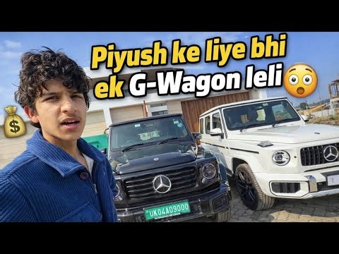 Piyush ke liye bhi ek g-wagon or leli 🙀 || #sauravjoshivlogs