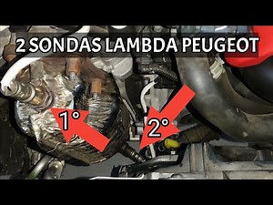 LOCATION OF 2 PEUGEOT LAMBDA PROBES