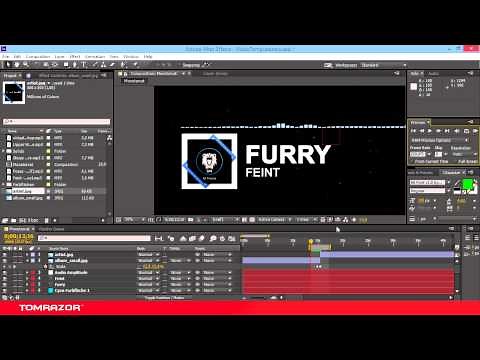 Monstercat Album Art Tutorial - After Effects