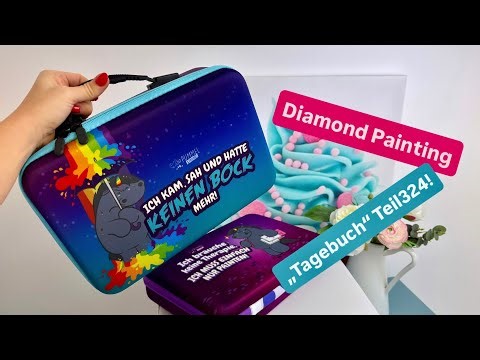 Diamond Painting "Diary" Part 324! 🙃💚 Ahhhh!! The Grumpy Unicorn cases have finally arrived!! 🥳💚
